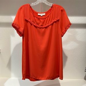 Loft Mixed Media Top